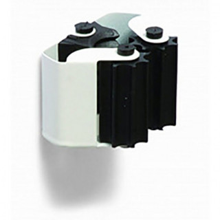 SUJETAESCOBAS TRIPLE. ADHESIVO. BLANCO - BRINOX