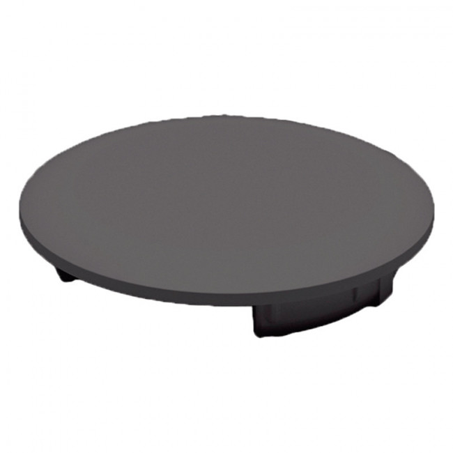 TAPA EMBUTIR PARA COLGADOR. PLÁSTICO. ANTRACITA. DIÁMETRO 20MM. INSERCIÓN A PRESIÓN - ITALIANA FERRAMENTA