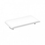 TAPA EMBUTIR RECTANGULAR PARA COLGADOR APC BLANCO