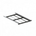 BASTIDOR ACERO 1100MM EXT 2X450MM APERTURA LATERAL