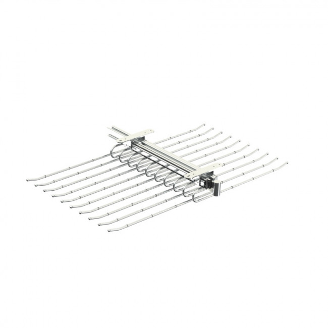 PANTALONERO DOBLE EXTRAÍBLE SERIE ÓPTIMA. 20 PERCHAS ACABADO CROMO.