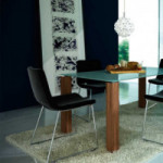 PLACA CR PARA INSERTAR CON QUARON PARA MESAS DE CRISTAL DE 80x80