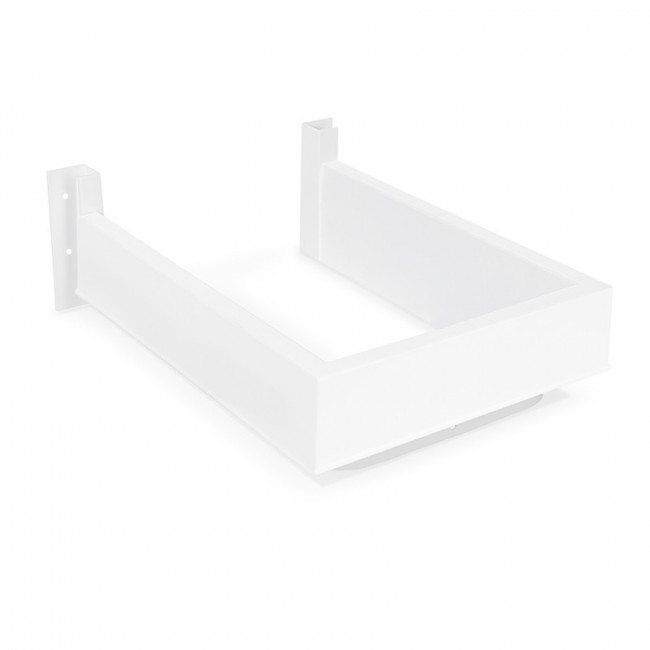 SALVA SIFON RECTO EROBO PLÁSTICO BLANCO PARA MUEBLES DE BAÑO