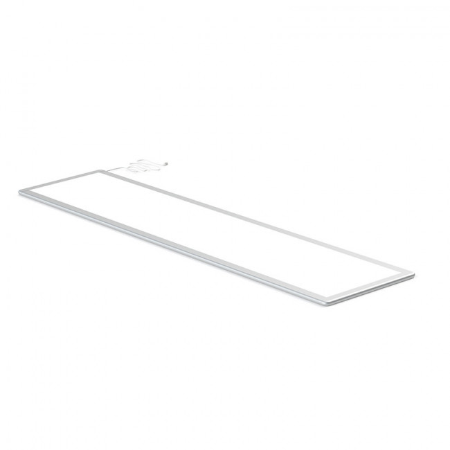 LÁMPARA LED DE ALUMINIO. ALUMINIO Y POLICARBONATO. SMD 2835. PLATA MATE. DC 12 V. LONGITUD 900MM