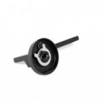 ROSETA ZAMAK MODELO GIADA ø52 ACABADO NEGRO MATE