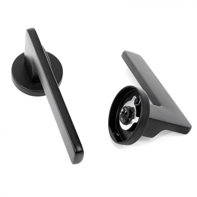 ROSETA ZAMAK MODELO GIADA ø52 ACABADO NEGRO MATE