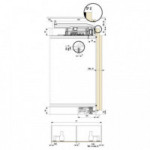 SLIDER L70 FLEXIBLE (KIT) 2 PUERTAS 1731-2130MM