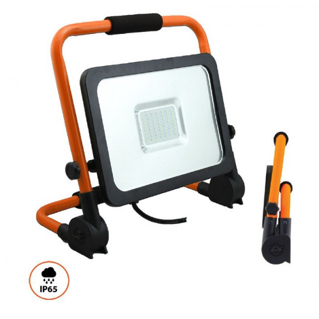 FOCO 42 LED PORTATIL C/CABLE 30W 3000Lum LUZ BLANCA 6000k-6500k. ANGULO LUMINICO 120º