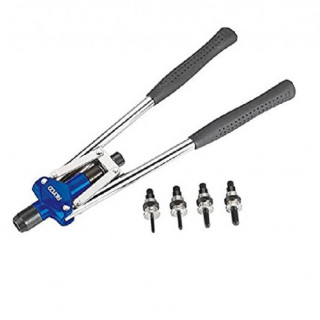 REMACHADORA PARA TUERCA REMACHABLE. PALANCA. BOQUILLAS INTERCAMBIABLES