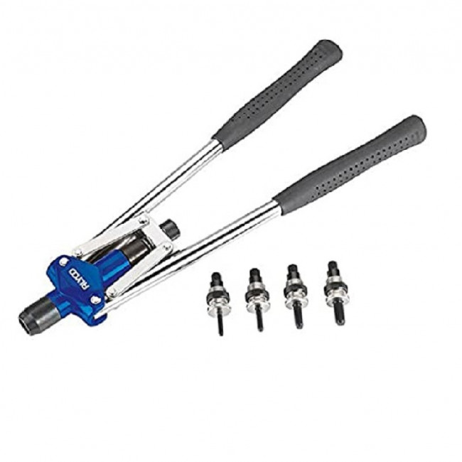REMACHADORA PARA TUERCA REMACHABLE. PALANCA. BOQUILLAS INTERCAMBIABLES