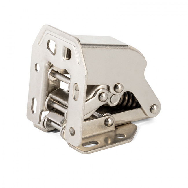 BISAGRA AUTOMÁTICO CRIPLI SOFT 90º NIQUEL  CON PISTON. CIERRE SUAVE.