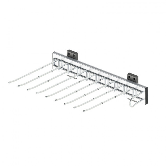 PERCHERO PANTALANERO LATERAL PARA ARMARIO ACABADO CROMO