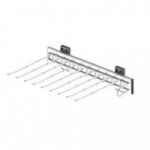 PERCHERO PANTALANERO LATERAL PARA ARMARIO ACABADO CROMO