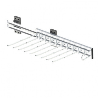 PERCHERO PANTALANERO LATERAL PARA ARMARIO ACABADO CROMO 2