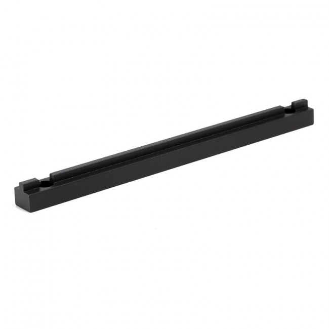 ADAPTADOR PARA PATA FIJA. ALUMINIO. NEGRO. 10X10X140