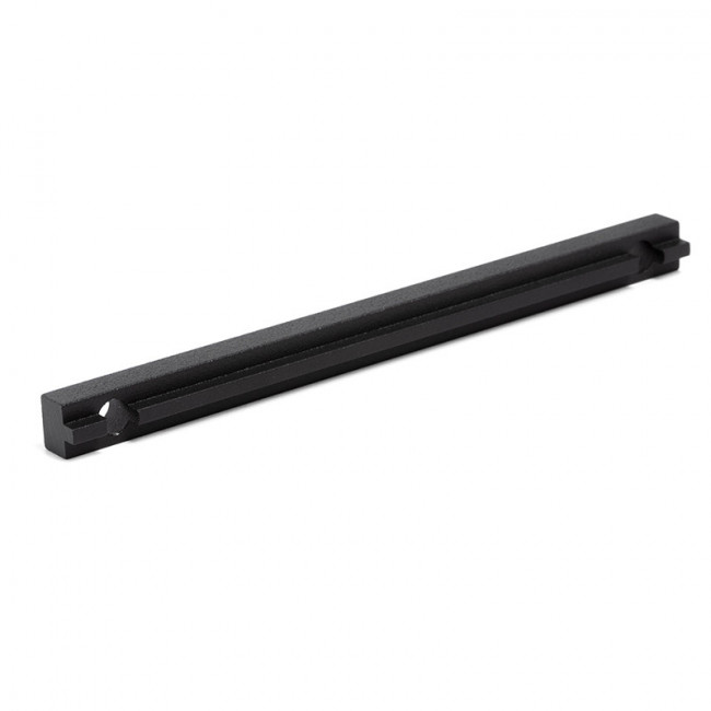 ADAPTADOR PARA PATA FIJA. ALUMINIO. NEGRO. 10X10X140