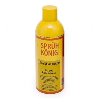 LACA SPRAY DE ACABADO. ALTO BRILLO. AEROSOL. BASE NITROCELULÓSICA. PARA INTERIORES. 400 ML - KONIG