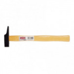MARTILLO EBANISTA. ACERO PINTADO. MANGO DE MADERA. NEGRO. CABEZA DE UNA PIEZA. DIÁMETRO 25MM - RATIO