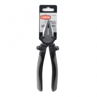 ALICATE UNIVERSAL. ACERO CROMO-VANADIO. BIMATERIAL. LONGITUD 180MM - RATIO 2