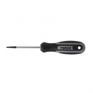 DESTORNILLADOR TORX T-10. VARILLA HEXAGONAL. MANGO BIMATERIAL - RATIO