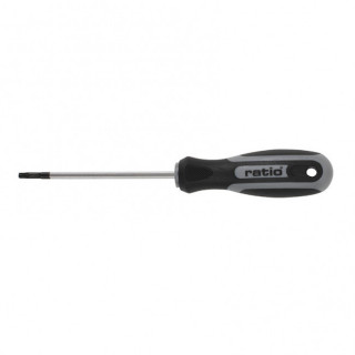DESTORNILLADOR TORX T-20. VARILLA DE ACERO. MANGO BIMATERIAL. ANTIDESLIZANTE. LONGITUD 100MM - RATIO 2