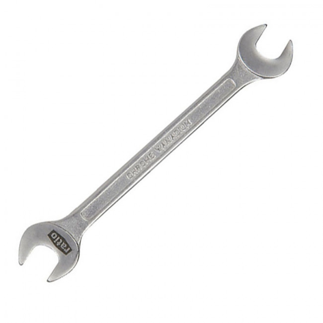 LLAVE FIJA DE DOS BOCAS. ACERO. ZINCADO