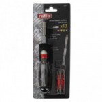 DESTORNILLADOR CARRACA MULTIPLE 13EN1. REVERSIBLE. 13 PUNTAS INTERCAMBIABLES - RATIO