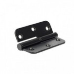 PERNIO INOXIDABLE CANTO REDONDO 90-65-2,5 DERECHA NEGRO