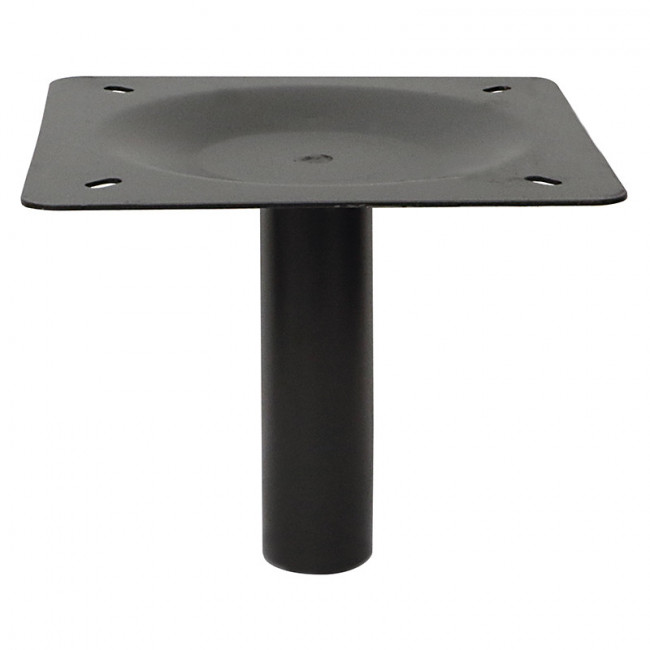 COLUMNA Ø50 CON PLACA P/ALT 325 NEGRO MATE SOLO PARA BASES IZA.