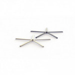 BASE ACERO 5 BRAZOS MODELO CONEY ø690 NÍQUEL CEPILLADO BASE ACERO 5 BRAZOS MODELO CONEY ø690 NÍQUEL CEPILLADO