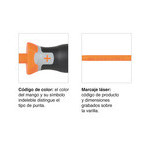 DESTORNILLADOR AISLADO 1000V RATIO DINAMYCPRO PLANO RECTO