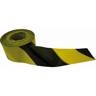 CINTA DE SEÑALIZACIÓN. ROLLO. PLÁSTICO FLEXIBLE. GALGA 300. 100 MM X 200 M