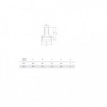 DESLIZANTE CON FIELTRO. PLÁSTICO. NEGRO. DIÁMETRO 6MM. PARA TALADRO. PACK DE 2