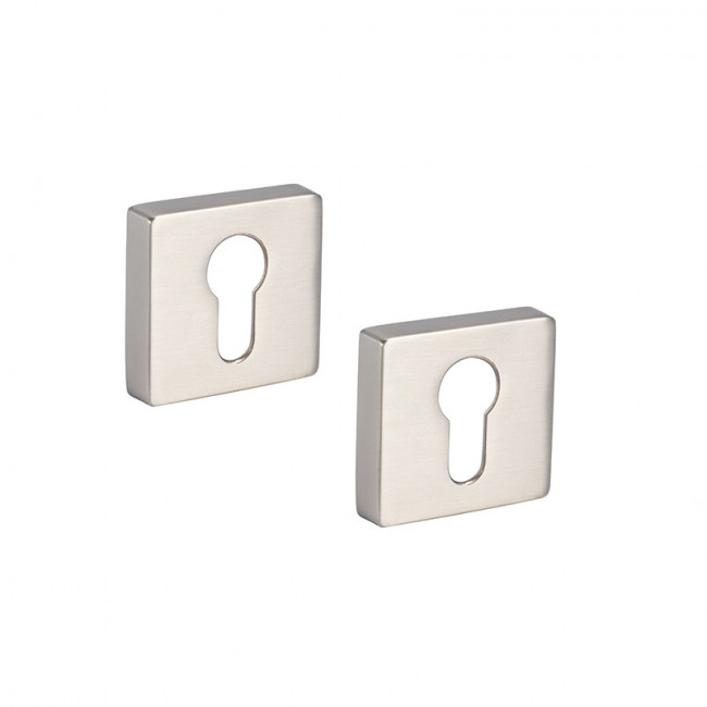 BOCALLAVE CUADRADO YALE NIQUEL MATE, NEGRO MATE Y CROMO SATINADO