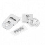 BOCALLAVE CUADRADO YALE NIQUEL MATE, NEGRO MATE Y CROMO SATINADO