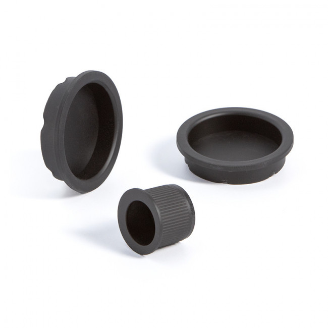 KIT DE EMBELLECEDORES. ZAMAK. NEGRO MATE