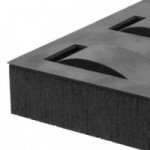 ACCESORIO P/RELOJES PARA BANDEJA BELAPOST 181X181MM H30 TERCIOPELO ANTRACITA