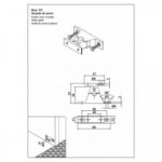 GOLPETE ZAMAK CROMADO MOD.101 60X30X13