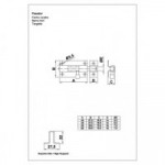 PASADOR 390 40X28mm. NIQUELADO