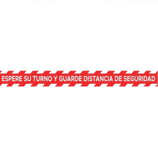 SEÑAL ADHESIVA PARA SUELO. CINTA DE VINILO