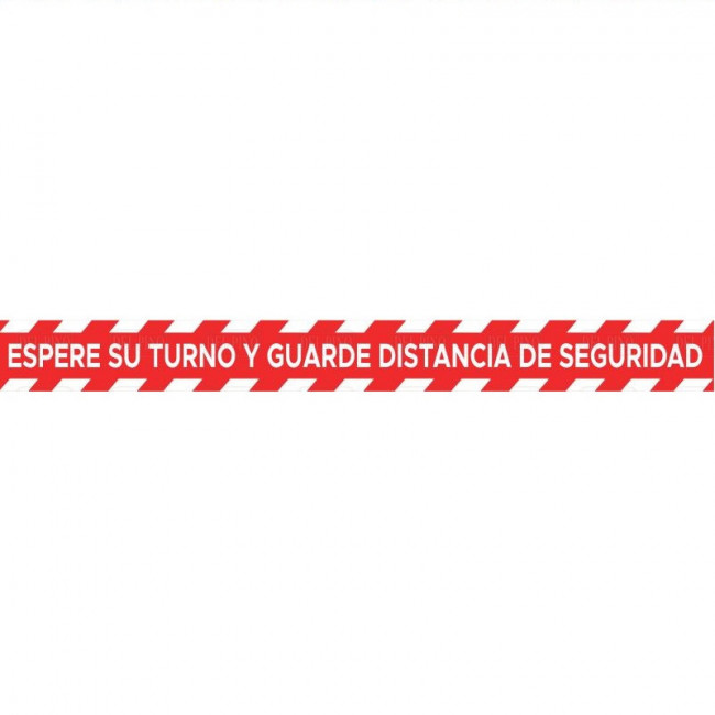 SEÑAL ADHESIVA PARA SUELO. CINTA DE VINILO