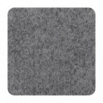 FIELTRO ADHESIVO CUADRADO c25 GRIS (96pcs)