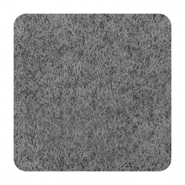 FIELTRO ADHESIVO CUADRADO c100 GRIS (6pcs)
