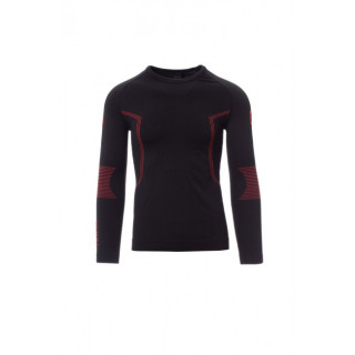 CAMISETA TÉRMICA SIN COSTURAS DE MANGA LARGA THERMO PRO . POLIAMIDA, SIN COSTURAS. TUBULAR ERGONÓMICA. G/M² - PAYPER