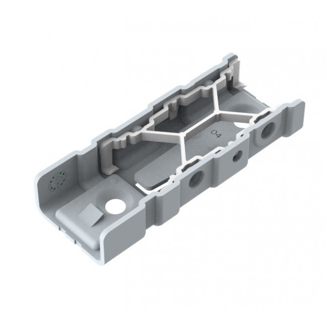 CAJETÍN UNIFIX. ACERO. ZINCADO. AMORTIGUADOR. PARA RESORTE COMPÁS - HETTICH