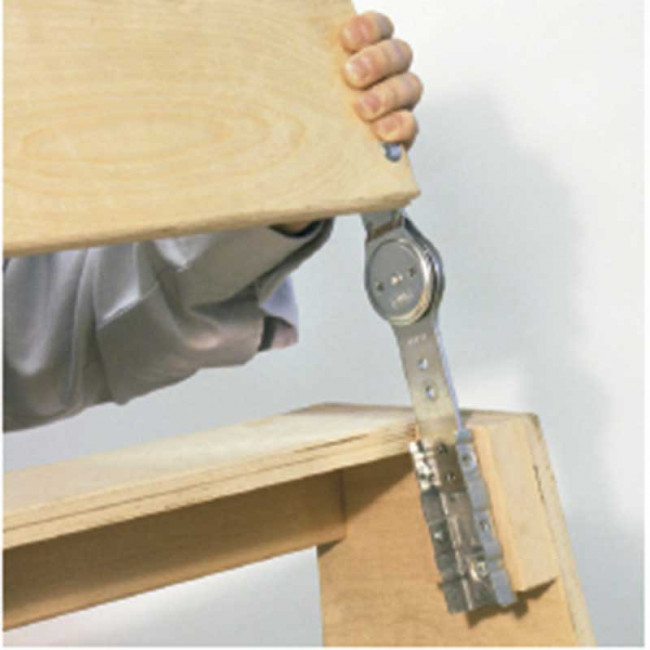 CAJETÍN UNIFIX. ACERO. ZINCADO. AMORTIGUADOR. PARA RESORTE COMPÁS - HETTICH