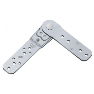 JUEGO DE RESORTE COMPÁS PARA SOFÁ VARIOFLEX. HIERRO. ZINCADO. ÁNGULO 90° A 210°. DIÁMETRO 35MM - HETTICH