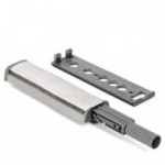 PARAGOLPE SOBREPONER MODELO PULLY L45 28N ACABADO NIQUEL