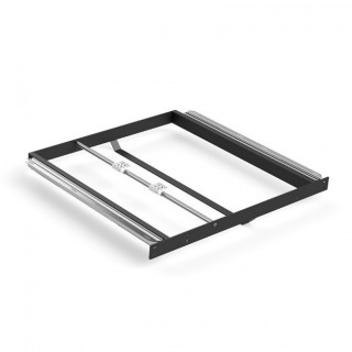 BASTIDOR EXTENSIBLE PARA MESAS. APERTURA LATERAL. VOLTEADOR PARA TABLEROS INTEGRADO