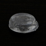 LÁGRIMA ADHESIVA. GOMA EVA. TRANSPARENTE. 13X4 MM